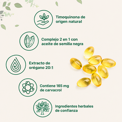 Oregano Oil with Black Seed Oil